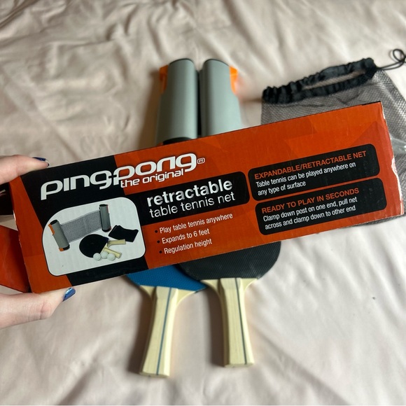 Ping Pong The Original Retractable Table Tennis Net Set – Great Condition - Picture 6 of 6